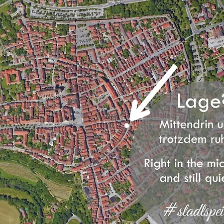 Moderne Suite Goldener Stern In Der Altstadt Mit Wifi * Rothenburg ob der Tauber